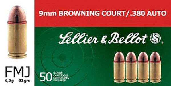 S&B 380A 92FMJ 50 - Win Repeating Arms Promotion